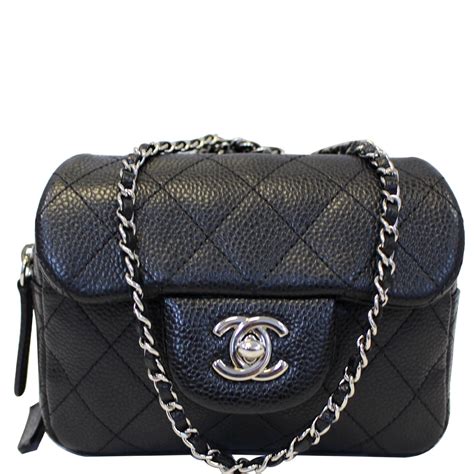 chanel classic black mini crossbody|Chanel mini flap bag price.